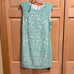 New Carapace Mint Green Mini Dress